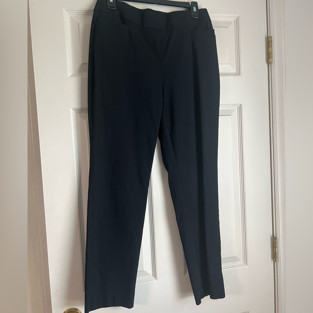Croft and Barrow size 6 black professional pants